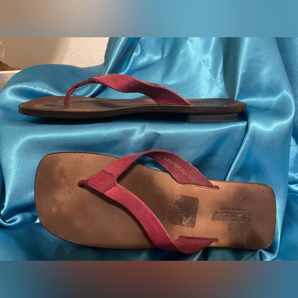 J. CREW Flip Flop Sandals Size 8